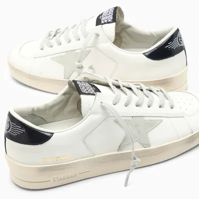 Shop Golden Goose White Stardan Sneakers