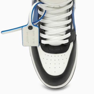 Shop Off-white Off White™ Out Of Office Black/navy Blue High Top Trainer