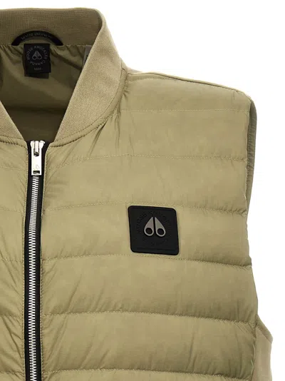 Shop Moose Knuckles Air Down Explorer Gilet Green