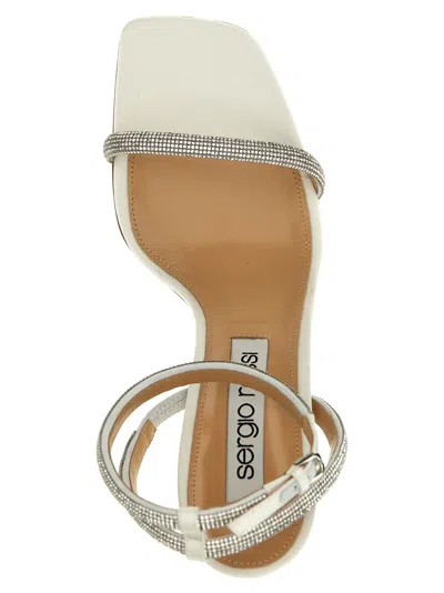 Shop Sergio Rossi Bridal Sandals White