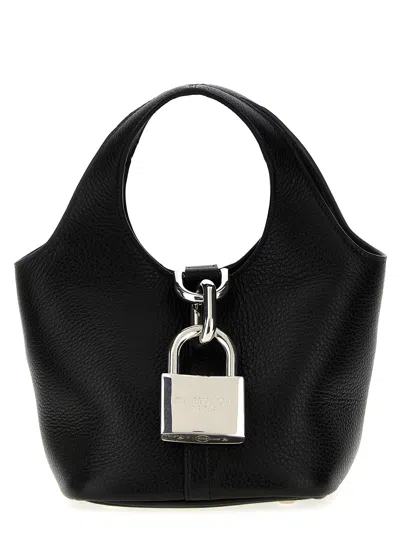 Shop Balenciaga Locker Hobo Hand Bags Black