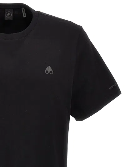 Shop Moose Knuckles Satellite T-shirt Black