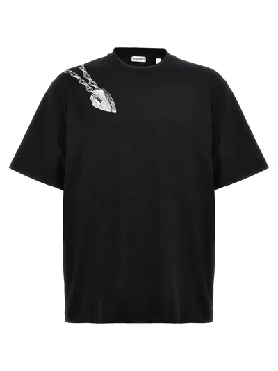 Shop Burberry Shield T-shirt Black