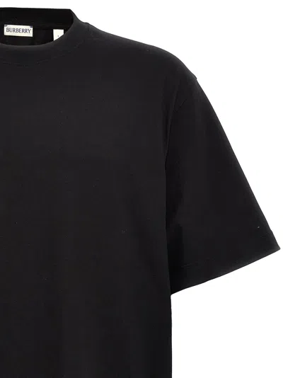 Shop Burberry Shield T-shirt Black