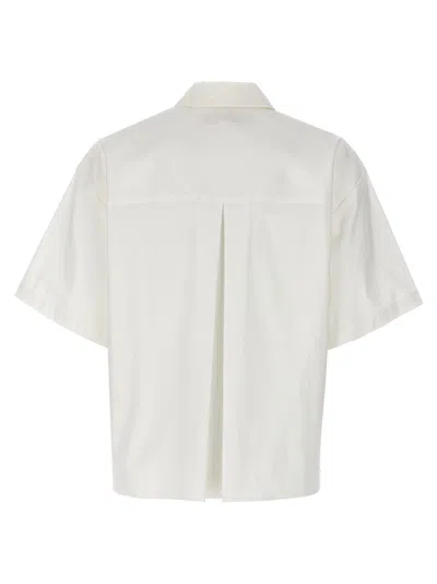 Shop Carolina Herrera Short Sleeve Shirt Shirt, Blouse White