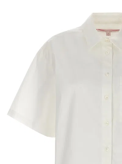 Shop Carolina Herrera Short Sleeve Shirt Shirt, Blouse White