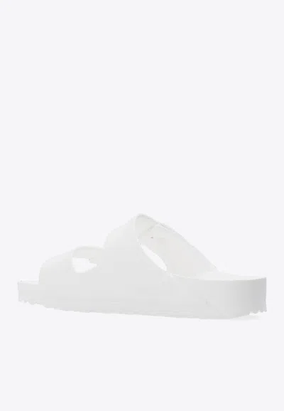 Shop Birkenstock Arizona Double-strap Slides In White