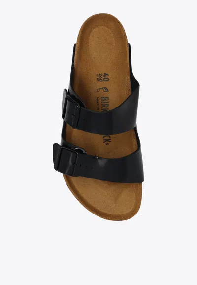 Birkenstock Arizona Double-strap Slides In Black