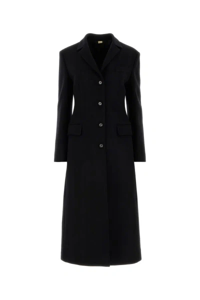 Shop Gucci Woman Cappotto In Black