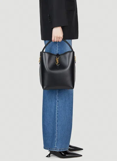 Shop Saint Laurent Women Le 37 Handbag In Black