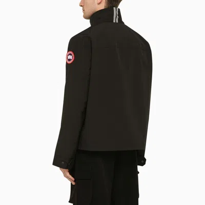 Shop Canada Goose Black Rosedale Zip Jacket