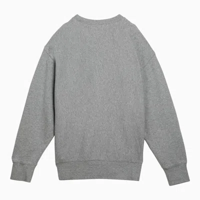 Shop Carhartt Wip Grey Cotton Crew Neck Sweatshirt