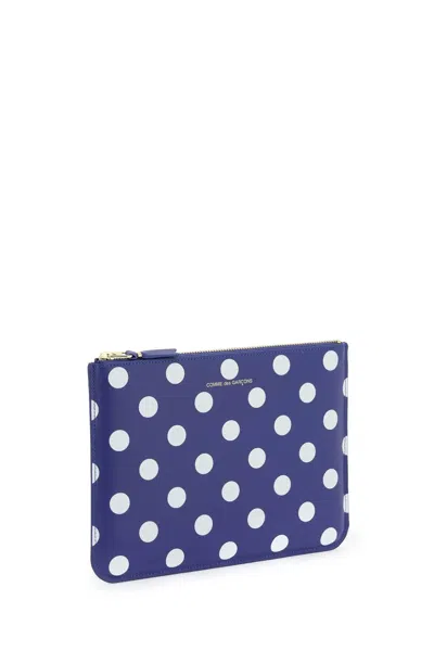 Shop Comme Des Garçons Comme Des Garcons Wallet Polka Dots Pouch