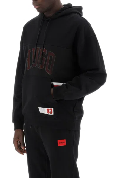 Shop Hugo Relaxed Fit Hoodie Sweatshirt With