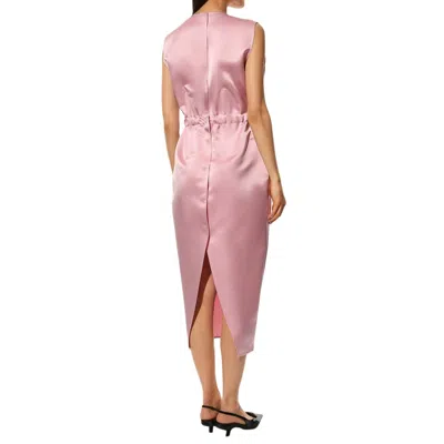 Shop Prada Silk Midi Dress