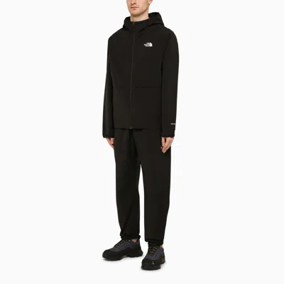 Shop The North Face Black Sports Jacket In Technical Fabric With Logo