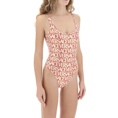 Shop Versace One Piece Swimsuit