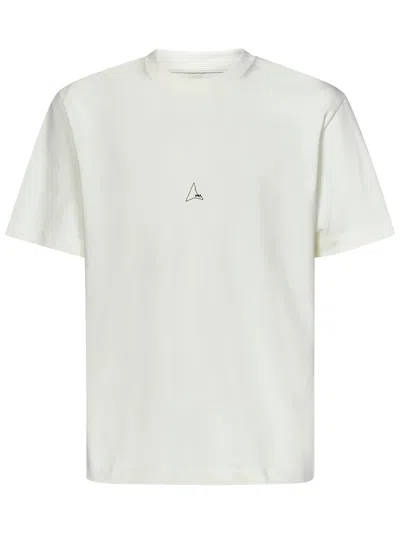 Shop Roa T-shirt In Bianco