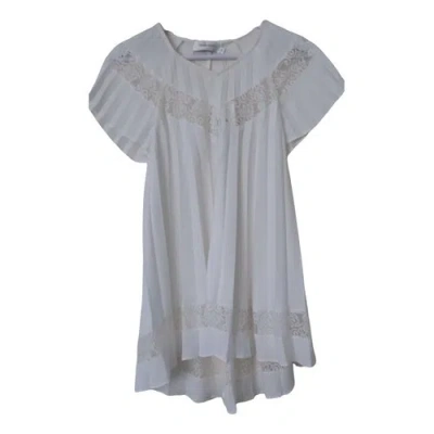 Pre-owned Zimmermann Tunic In White
