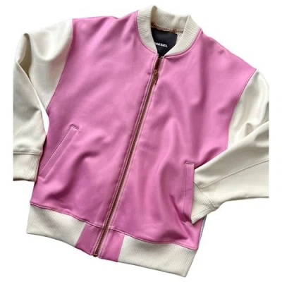 Pre-owned Diesel Jacket In Pink