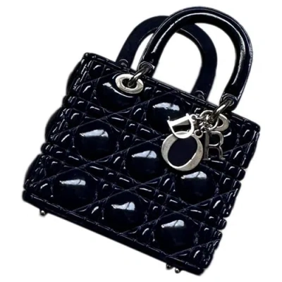 Pre-owned Dior Bag Charm In Navy