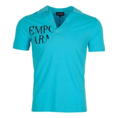 Pre-owned Emporio Armani Polo Shirt In Blue