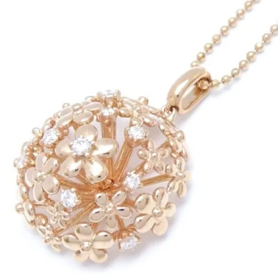 Pre-owned Tasaki Pink Gold Necklace In Other