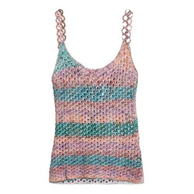 Pre-owned Chloé Wool Camisole In Multicolour