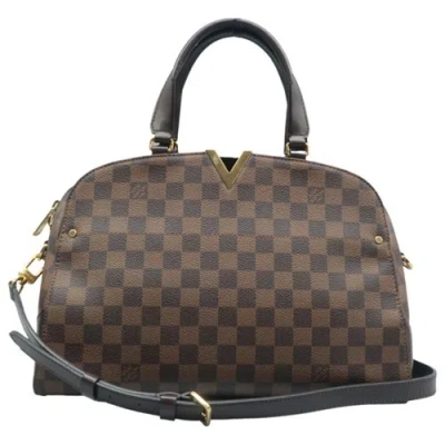 Pre-owned Louis Vuitton Leather Satchel In Brown