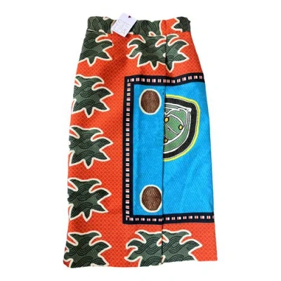Pre-owned Stella Jean Maxi Skirt In Multicolour