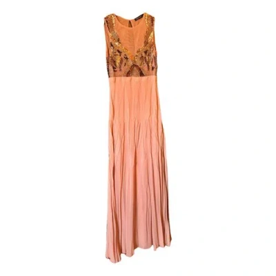 Pre-owned Mangano Dress In Pink