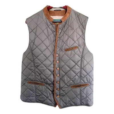Pre-owned H.moser & Cie Vest In Khaki