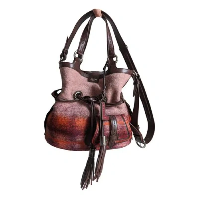 Pre-owned Lancel 1er Flirt Leather Handbag In Multicolour