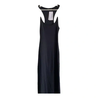 Pre-owned Y/project Maxi Dress In Black