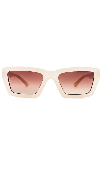 Shop Otra Fairfax Sunglasses In Ivory