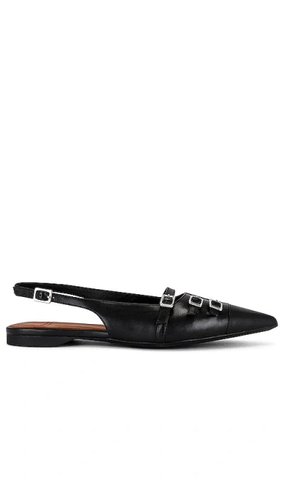 Shop Vagabond Hermine Sling Back In Black