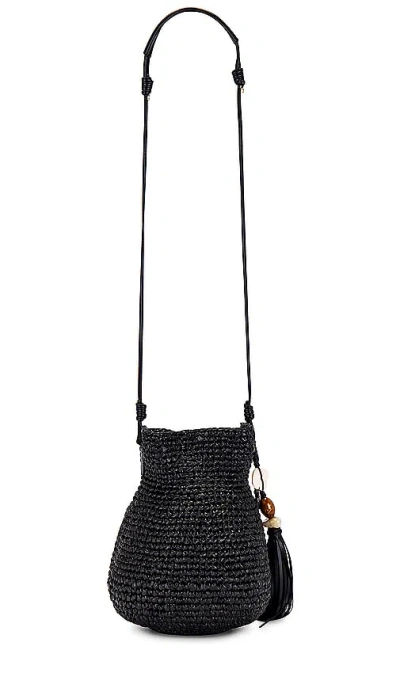 Shop Ulla Johnson Tulip Basket Bag In Black