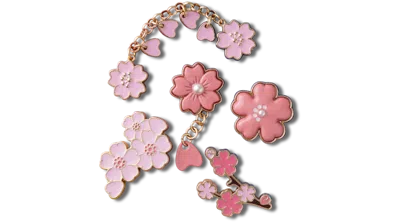 Jibbitz Blooming Cherry Blossom 5 Pack
