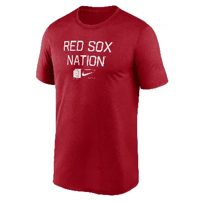 Shop Nike Boston Red Sox Baseball Phrase Legend  Men's Dri-fit Mlb T-shirt