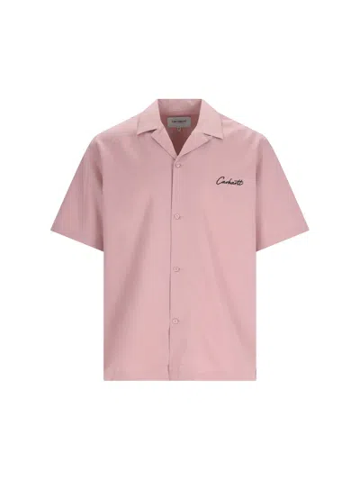 Shop Carhartt 'delray' Shirt In Pink