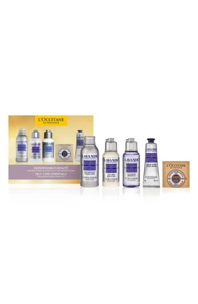 Shop L'occitane Lavender Essentials Set In Lavender/ Blue