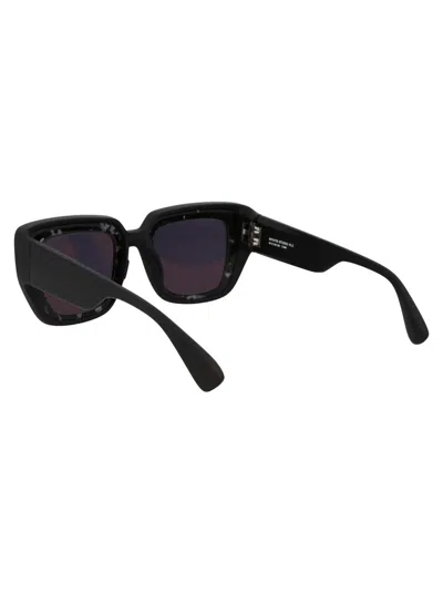 Shop Mykita Sunglasses In 365 Ma1 Pitch Black/black Havana Coolgrey Solid