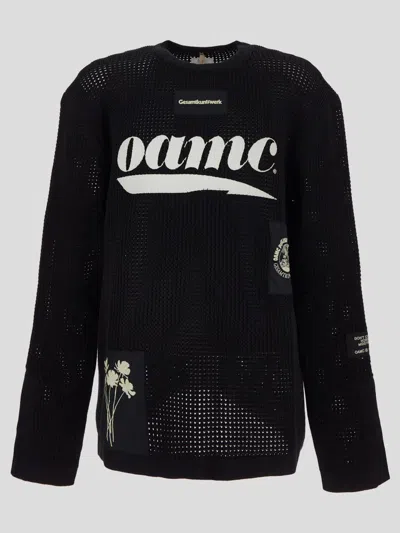 Shop Oamc Sweaters In Black