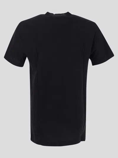 James Perse Black Cotton Tshirt In Black