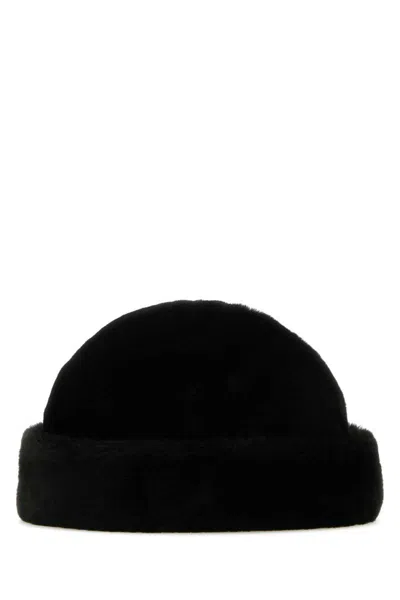 Shop Prada Hats In Black