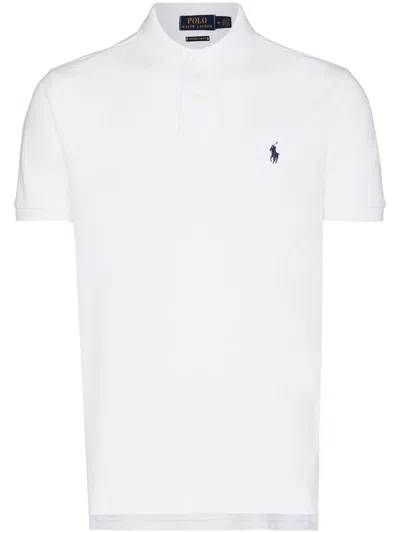 Shop Polo Ralph Lauren Short Sleeve-knit Clothing In White