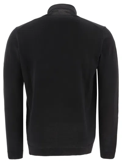 Shop Roberto Collina Ribbed Sweater In Black