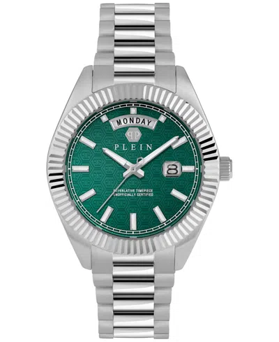 Philipp Plein Date Superlative Bracelet Watch In Stainless