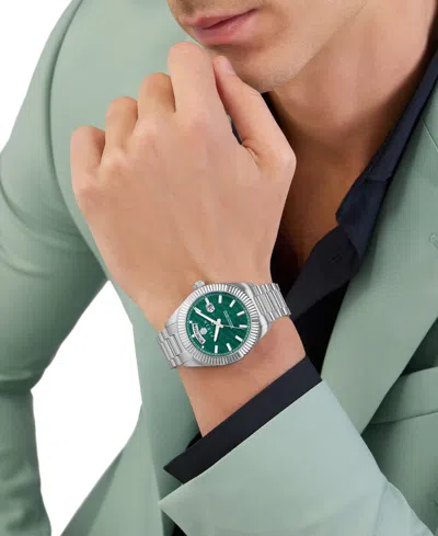 Philipp Plein Date Superlative Bracelet Watch In Stainless