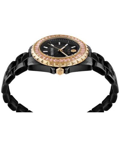 Philipp Plein Plein Heaven Ceramic Watch In Black